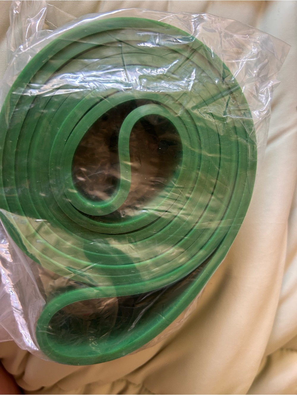 Green Heavy Duty Resistance Loop Band for Home Workouts